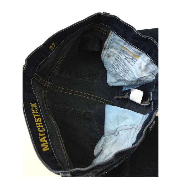 J. Crew Matchstick Denim Cropped Jeans Indigo Size 27 - Picture 7 of 8